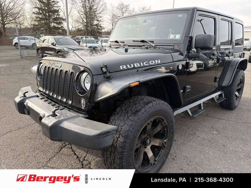 Used 2015 Jeep Wrangler Unlimited Rubicon w/ Dual Top Group AWD/4WD image 1