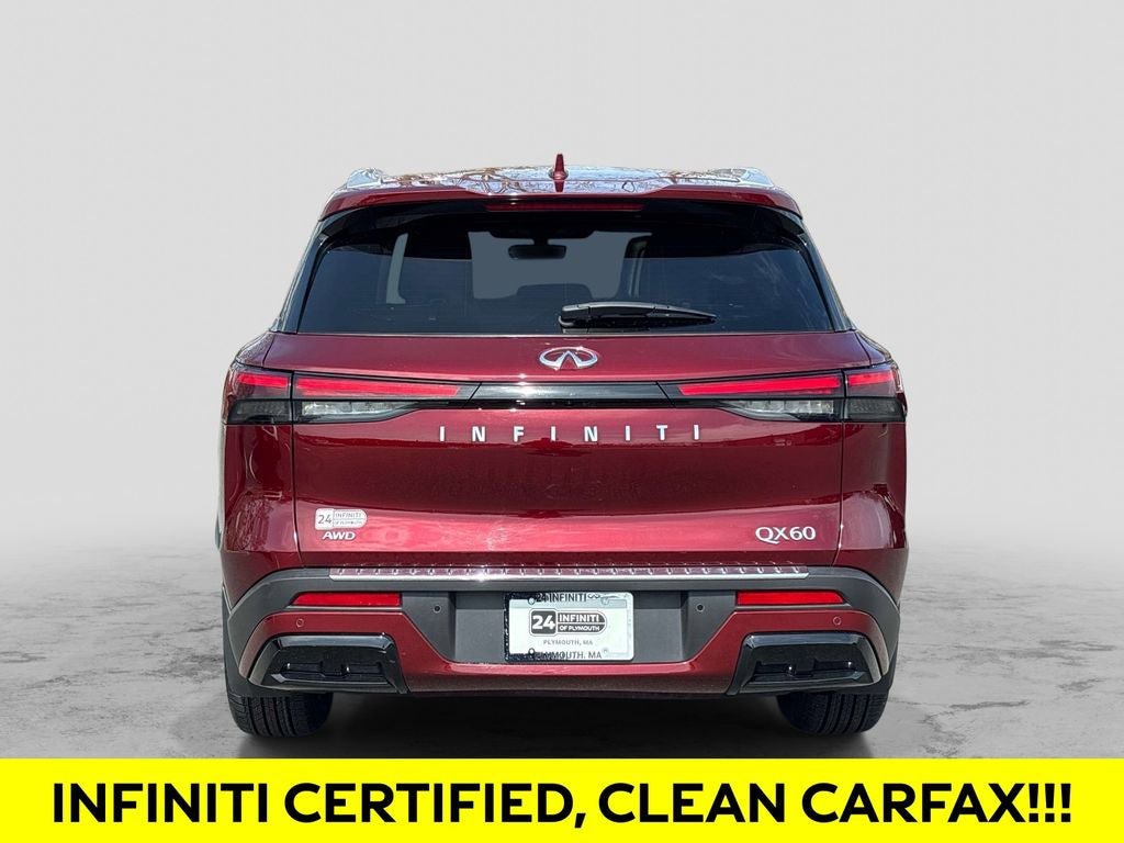 Certified 2023 INFINITI QX60 Luxe w/ Cargo Package AWD/4WD image 3
