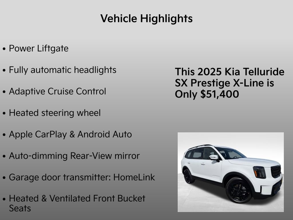 New 2025 Kia Telluride SX Prestige X-Line image 33