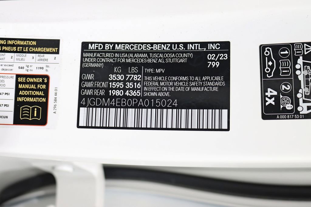 Used 2023 Mercedes-Benz EQS 580 4MATIC SUV image 45