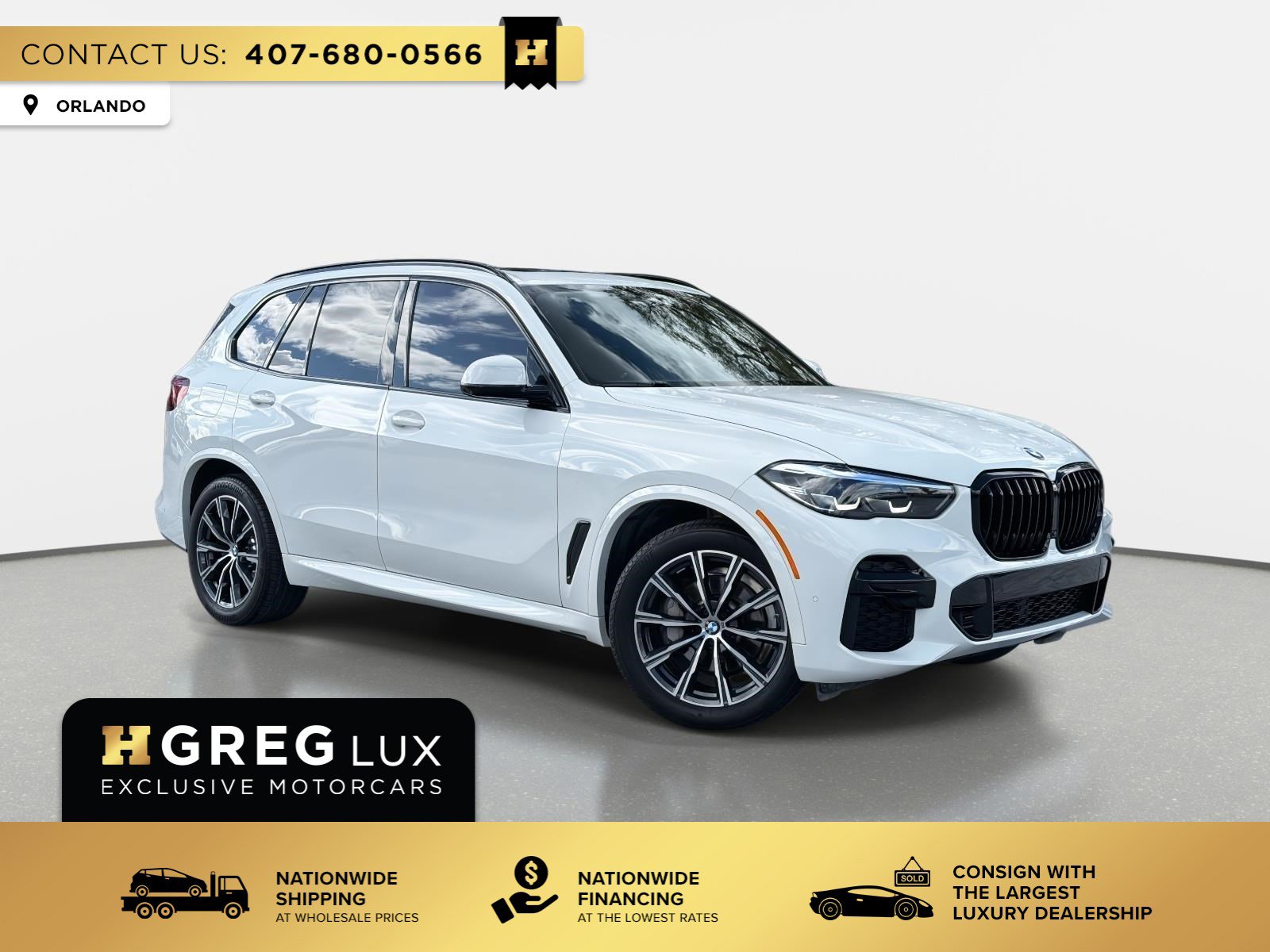 Used 2023 BMW X5 sDrive40i w/ M Sport Package RWD image 1