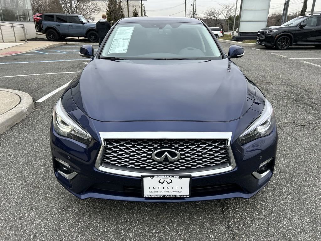 Certified 2022 INFINITI Q50 Luxe w/ Cargo Package image 3