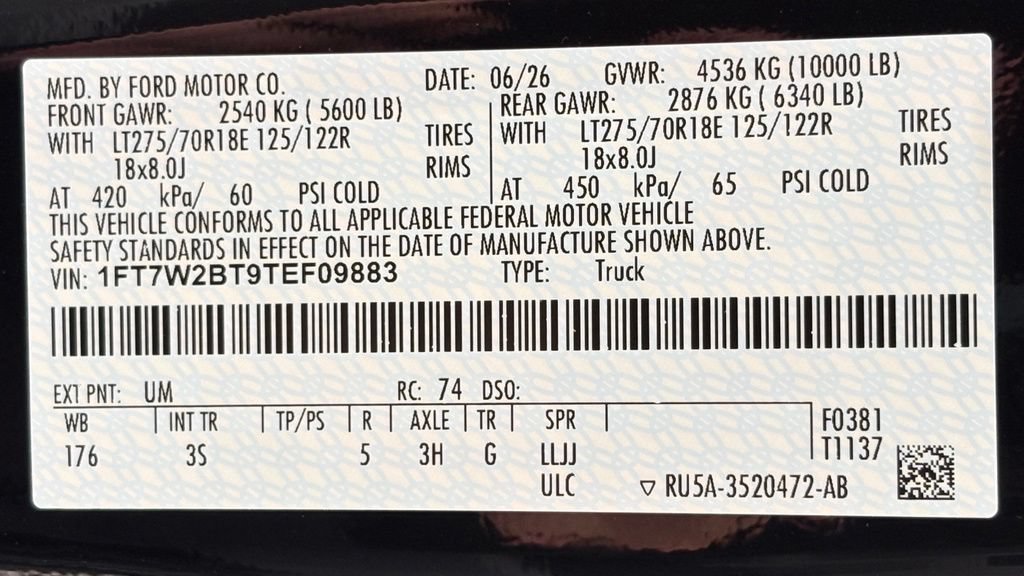 New 2026 Ford F250 XLT AWD/4WD image 46