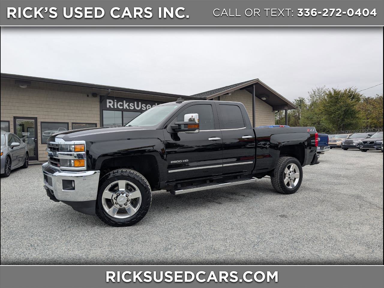 Used 2018 Chevrolet Silverado 2500 LTZ w/ Vortec Plus Package