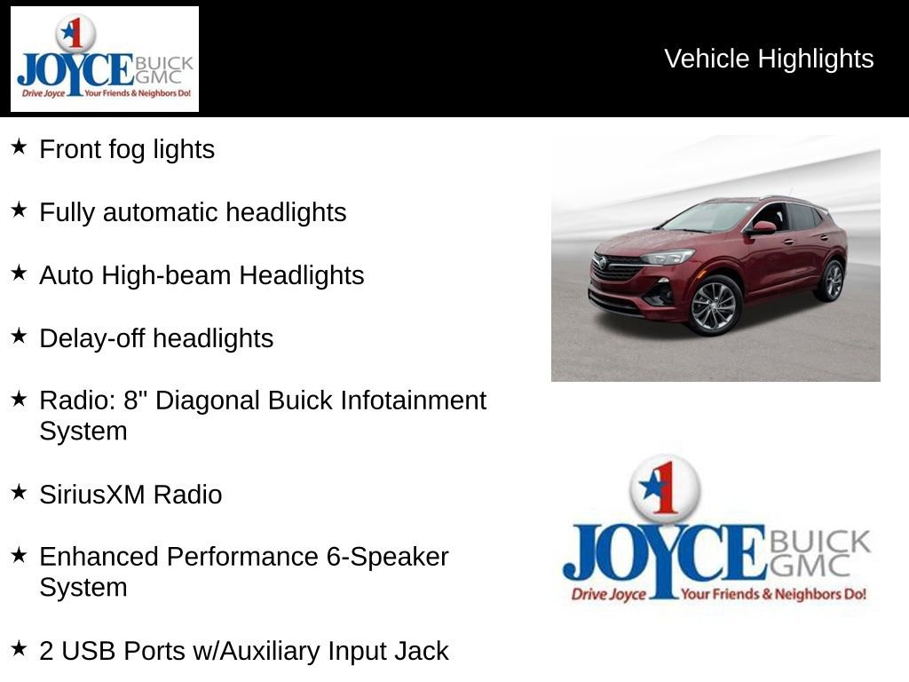 Certified 2023 Buick Encore GX Select w/ Sport Touring Package image 25