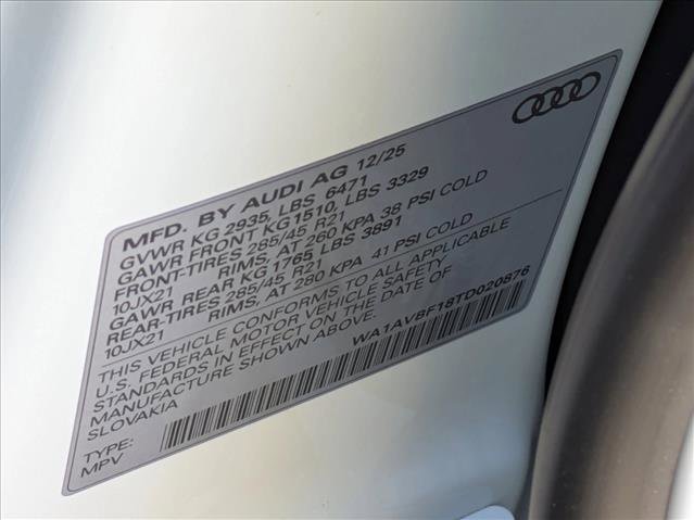 New 2026 Audi Q8 Premium AWD/4WD image 22