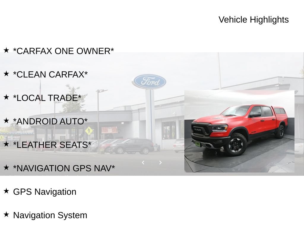 Used 2023 RAM 1500 Rebel AWD/4WD image 9