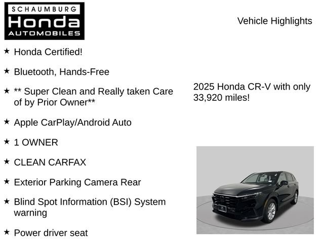 Certified 2025 Honda CR-V EX-L image 14