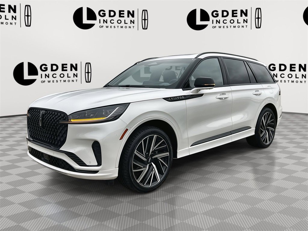 Certified 2025 Lincoln Aviator Black Label w/ Jet Appearance Package