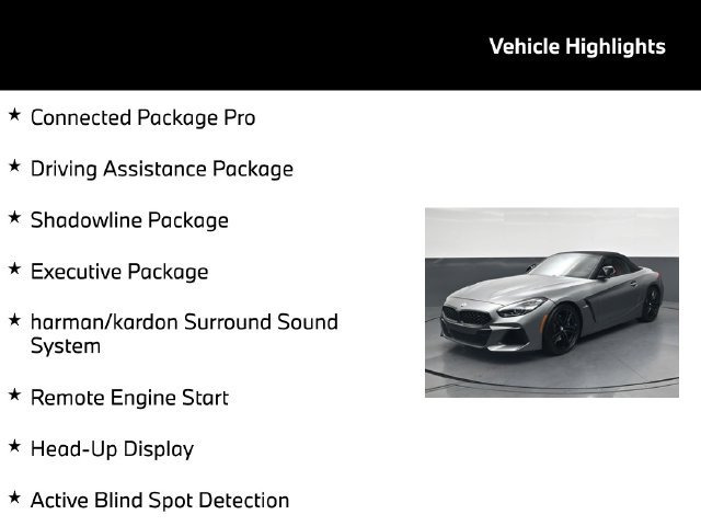 Used 2021 BMW Z4 M40i w/ Executive Package RWD image 5