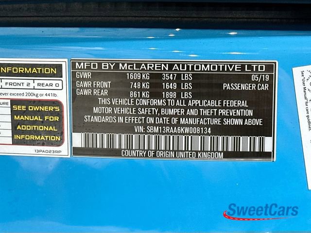 Used 2019 McLaren 600LT image 46