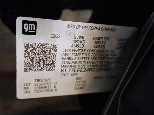 Used 2024 Chevrolet Trax LS w/ LS Convenience Package FWD image 28