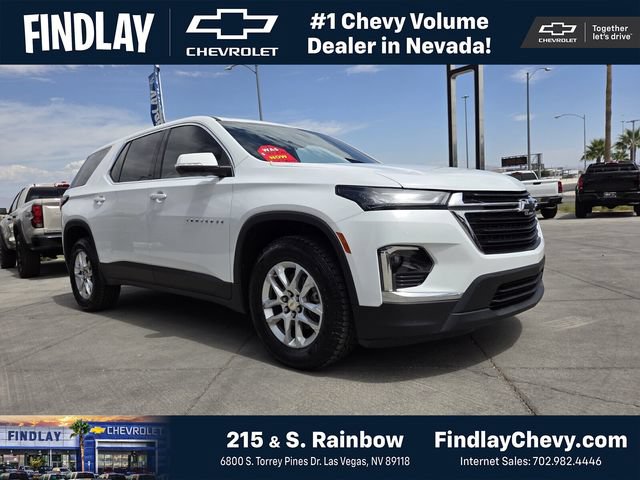 Used 2023 Chevrolet Traverse LS w/ Safety Package FWD image 1