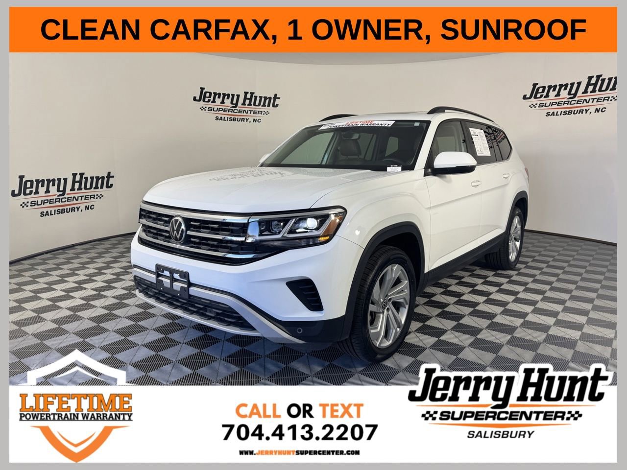 Used 2021 Volkswagen Atlas SE w/ Panoramic Sunroof Package