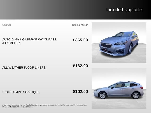 Used 2018 Subaru Impreza 2.0i Premium AWD/4WD image 9