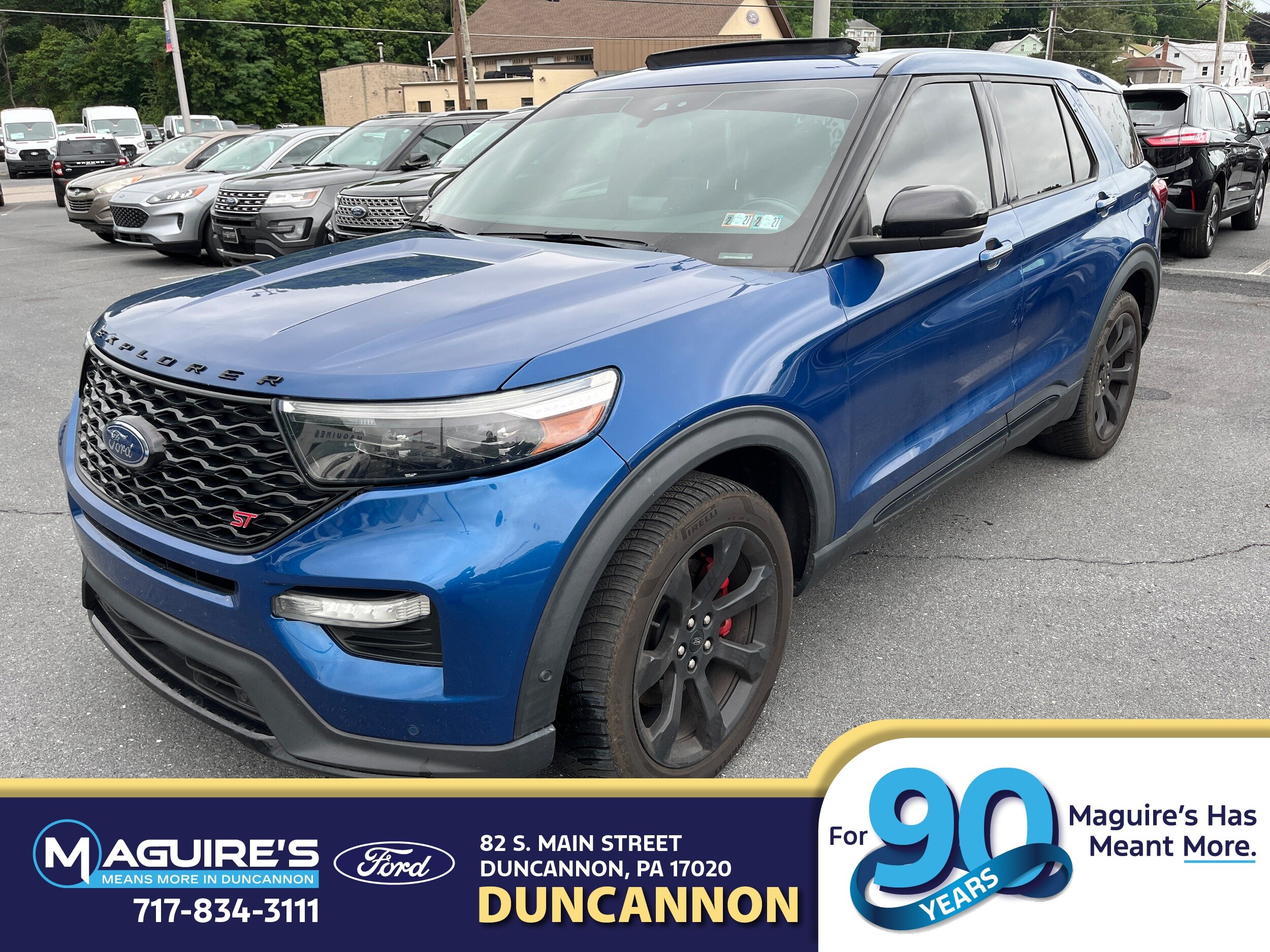 Certified 2021 Ford Explorer ST w/ Equipment Group 401A