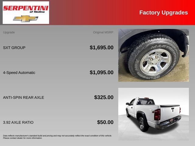 Used 2007 Dodge Ram 1500 Truck ST w/ SXT Group RWD image 5