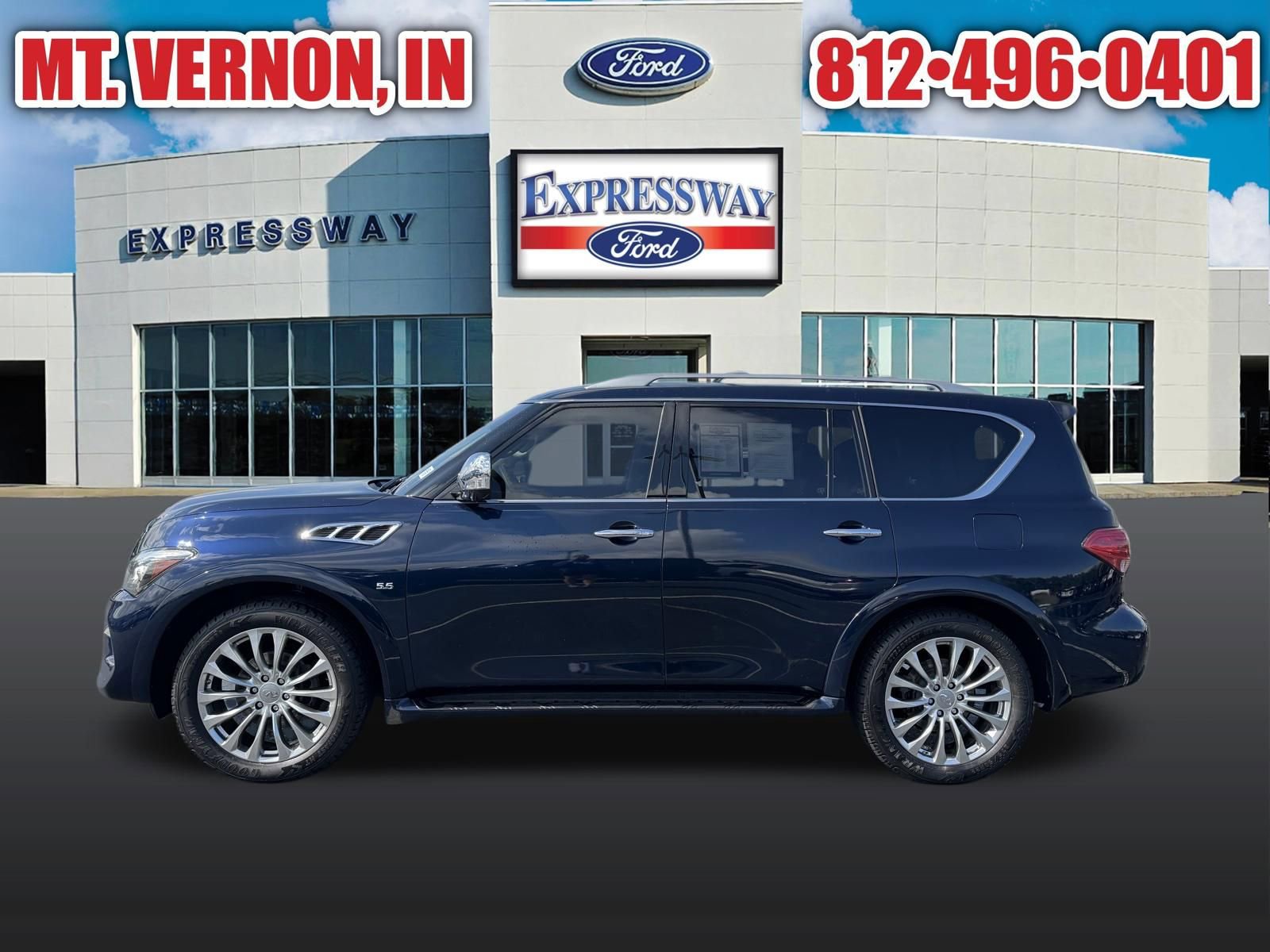 Used 2017 INFINITI QX80 4WD w/ Deluxe Technology Package image 9
