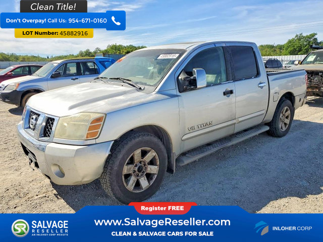 Used 2005 Nissan Titan LE w/ (U01) Nissan Navigation Pkg image 1