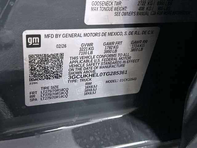 New 2026 Chevrolet Silverado 1500 ZR2 AWD/4WD image 35
