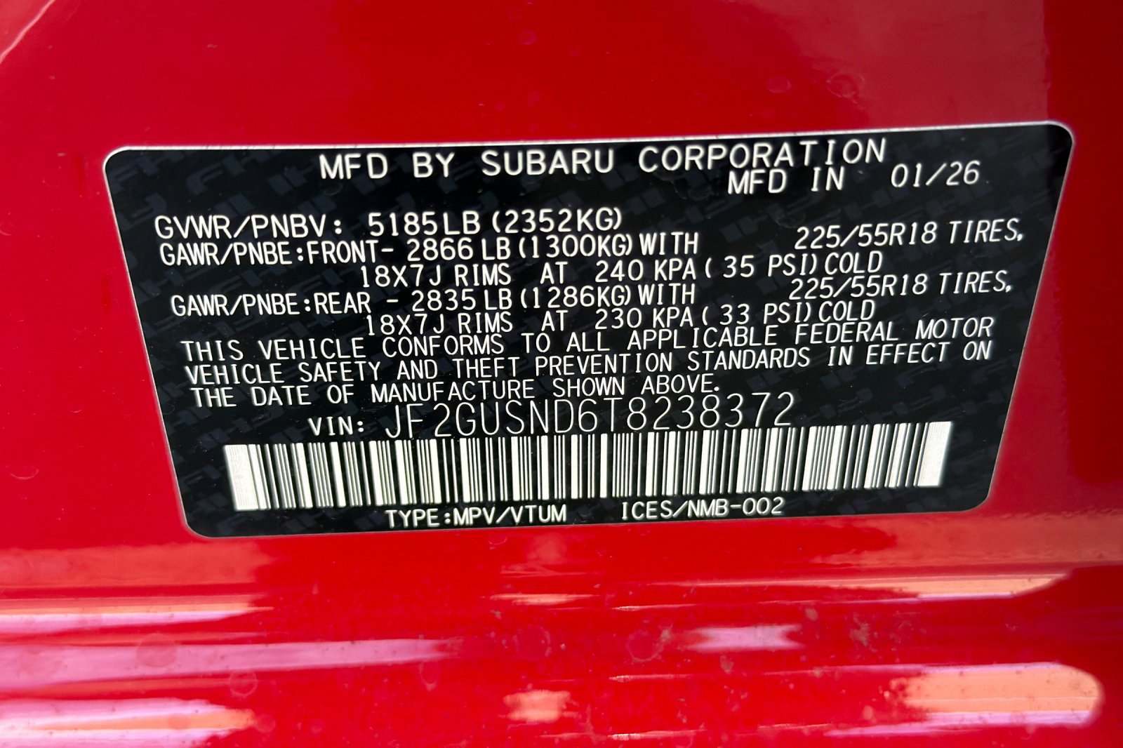 New 2026 Subaru Crosstrek 2.5i Limited image 27