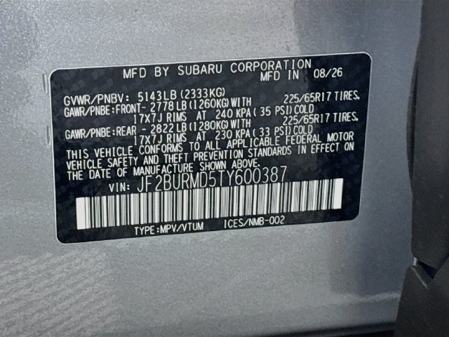 New 2026 Subaru Outback Wilderness AWD/4WD image 33