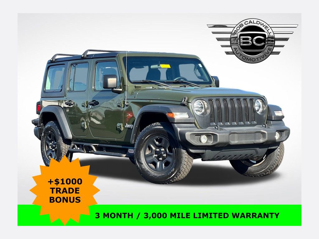 Used 2020 Jeep Wrangler Unlimited Sport