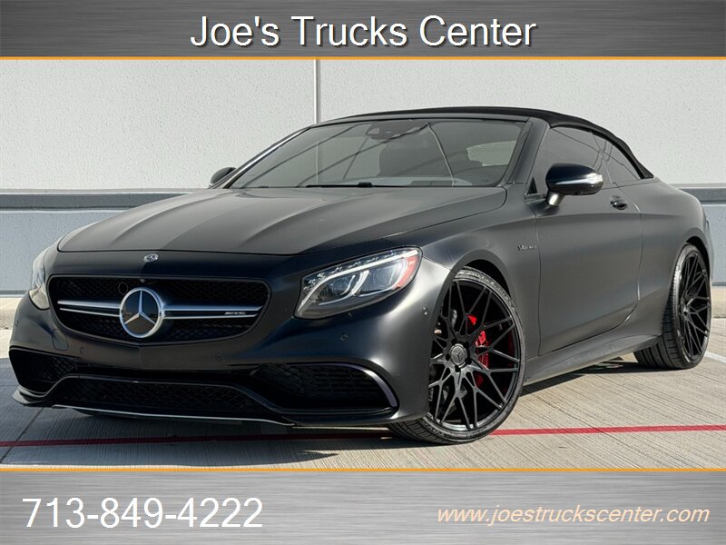 Used 2017 Mercedes-Benz S 63 AMG 4MATIC Cabriolet w/ Driver Assistance Package image 2