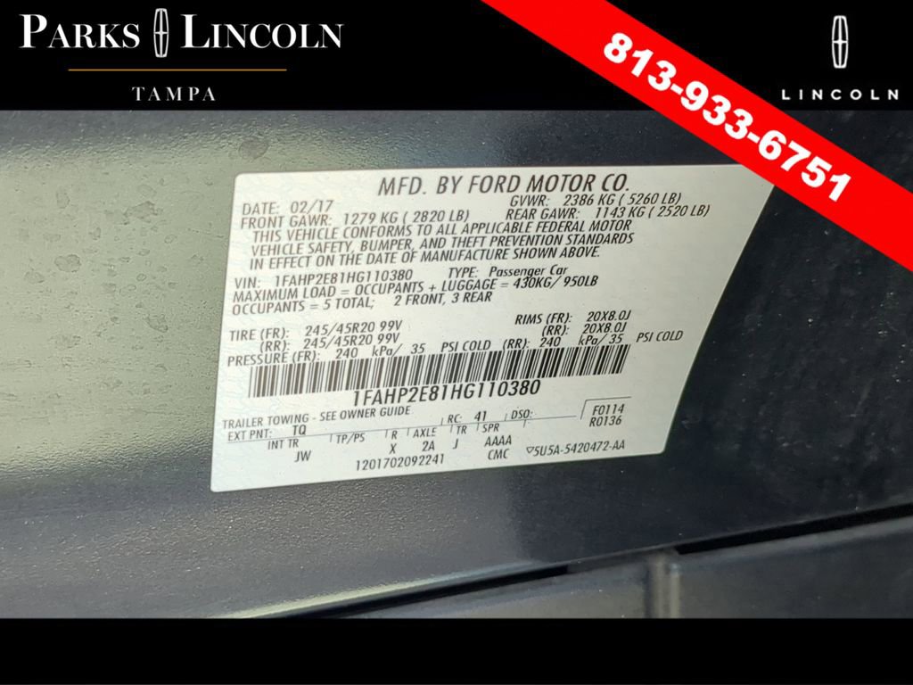 Used 2017 Ford Taurus SEL w/ Equipment Group 201A image 16