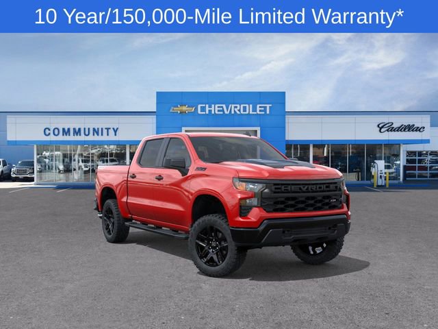 New 2026 Chevrolet Silverado 1500 Custom Trail Boss w/ Dark Appearance Package
