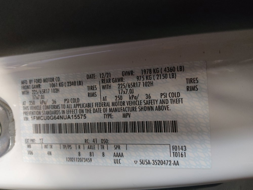 Used 2022 Ford Escape SE FWD image 33