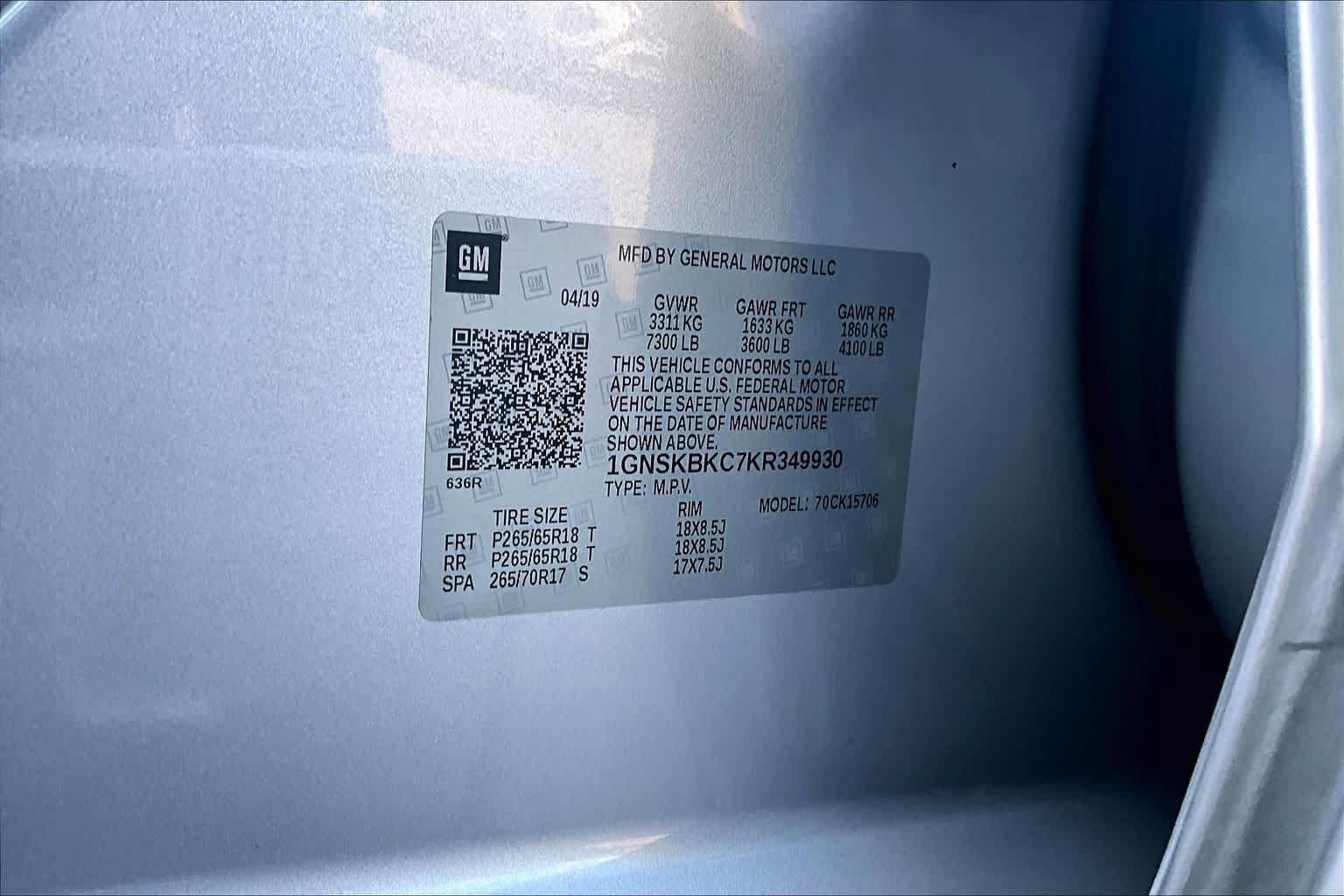 Used 2019 Chevrolet Tahoe LT AWD/4WD image 33