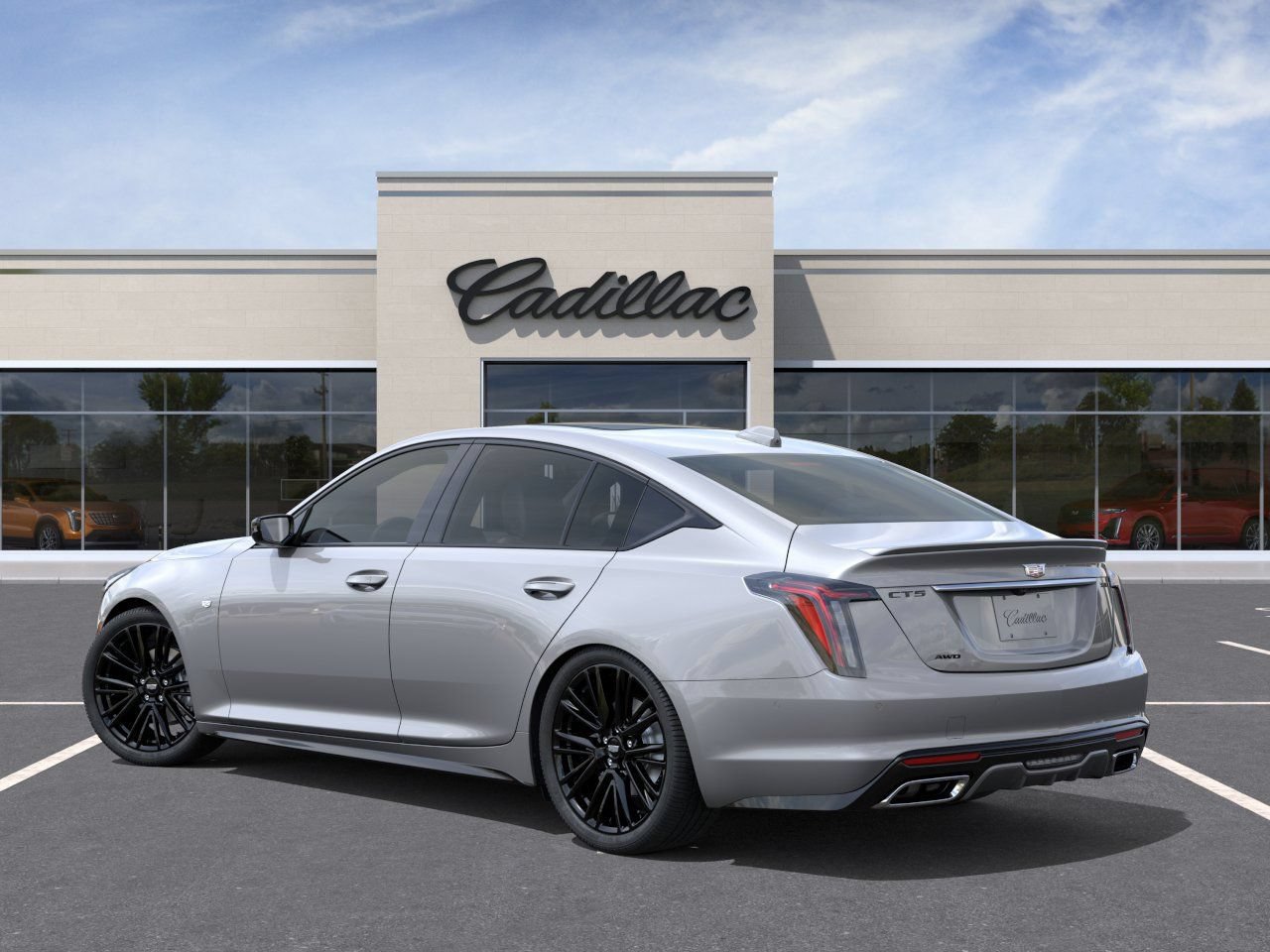 New 2026 Cadillac CT5 Sport w/ LPO, ONYX Package AWD/4WD image 3