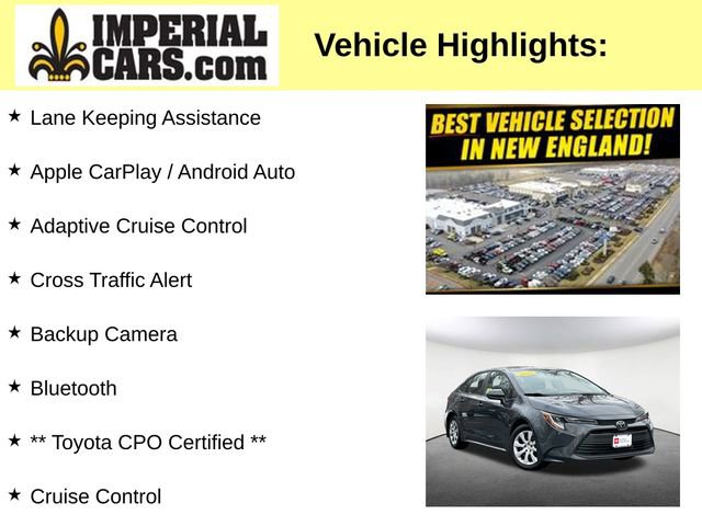 Certified 2025 Toyota Corolla LE image 3