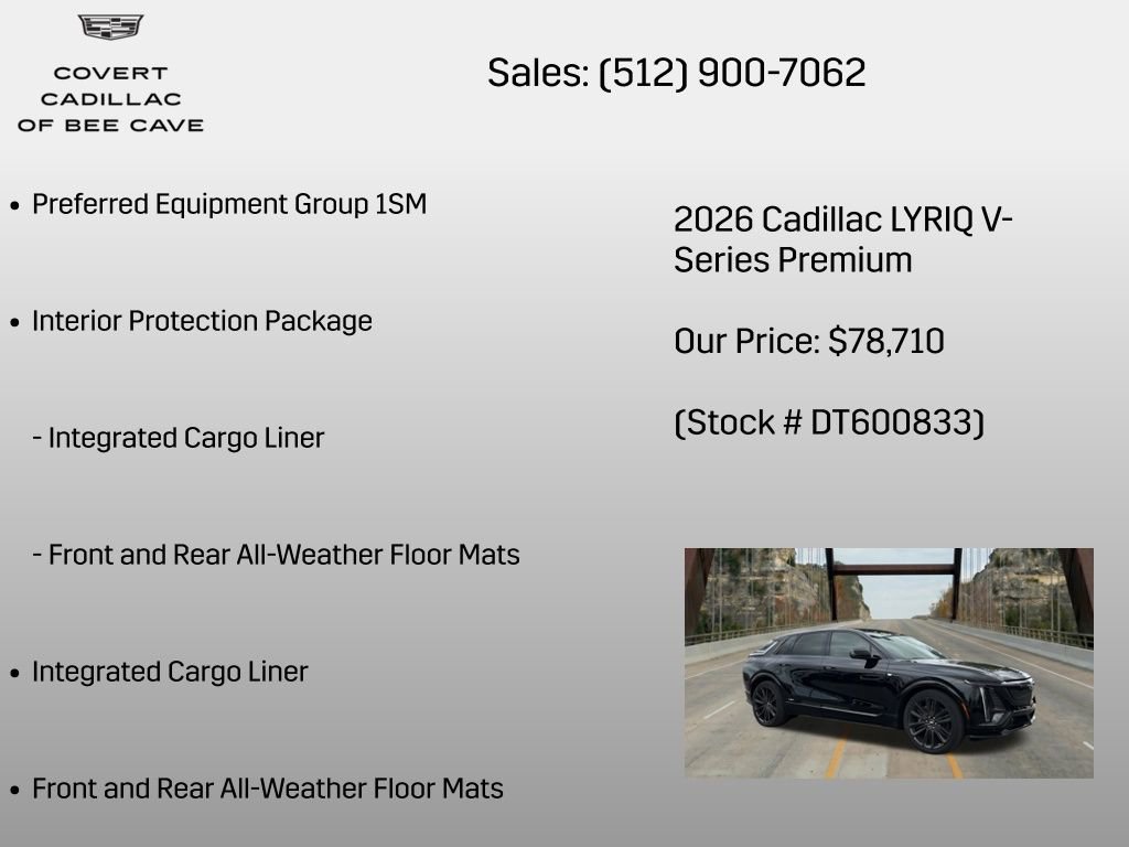 New 2026 Cadillac Lyriq V image 6