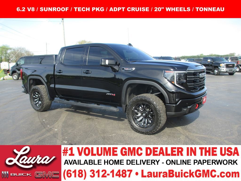 Used 2023 GMC Sierra 1500 AT4 w/ Technology Package image 1