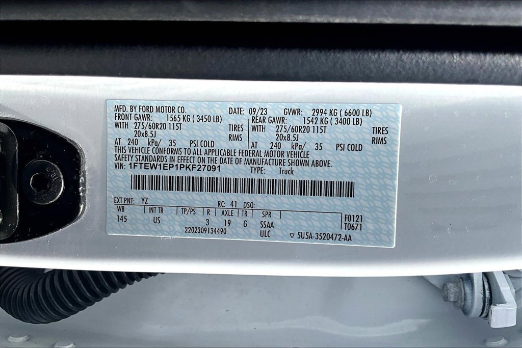 Used 2023 Ford F150 XLT w/ Equipment Group 302A High AWD/4WD image 34