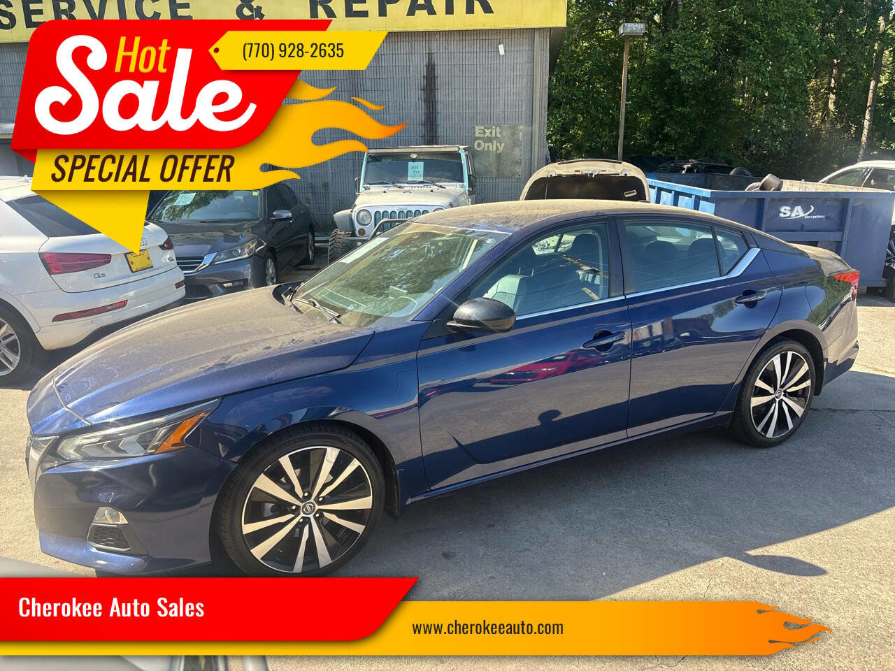 Used 2021 Nissan Altima 2.5 SR FWD image 1