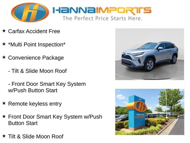 Used 2022 Toyota RAV4 XLE w/ Convenience Package AWD/4WD image 8