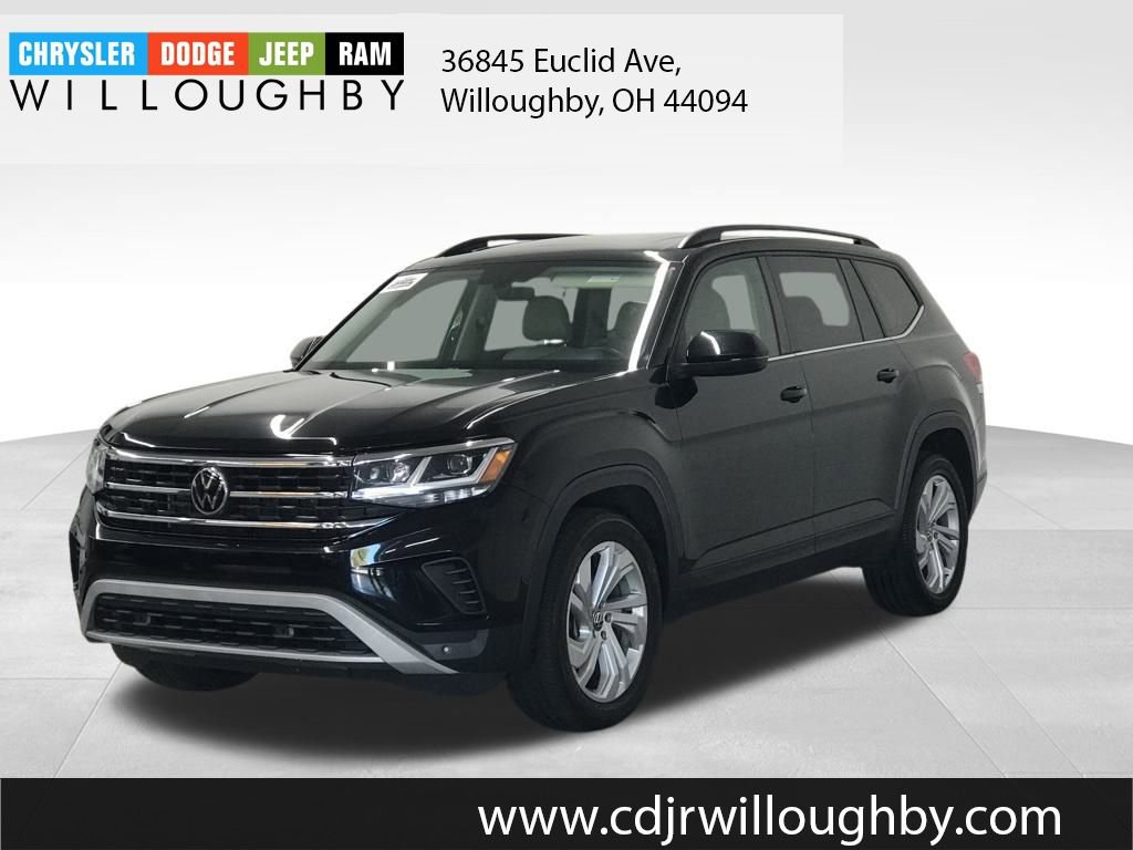 Used 2021 Volkswagen Atlas SE w/ Panoramic Sunroof Package