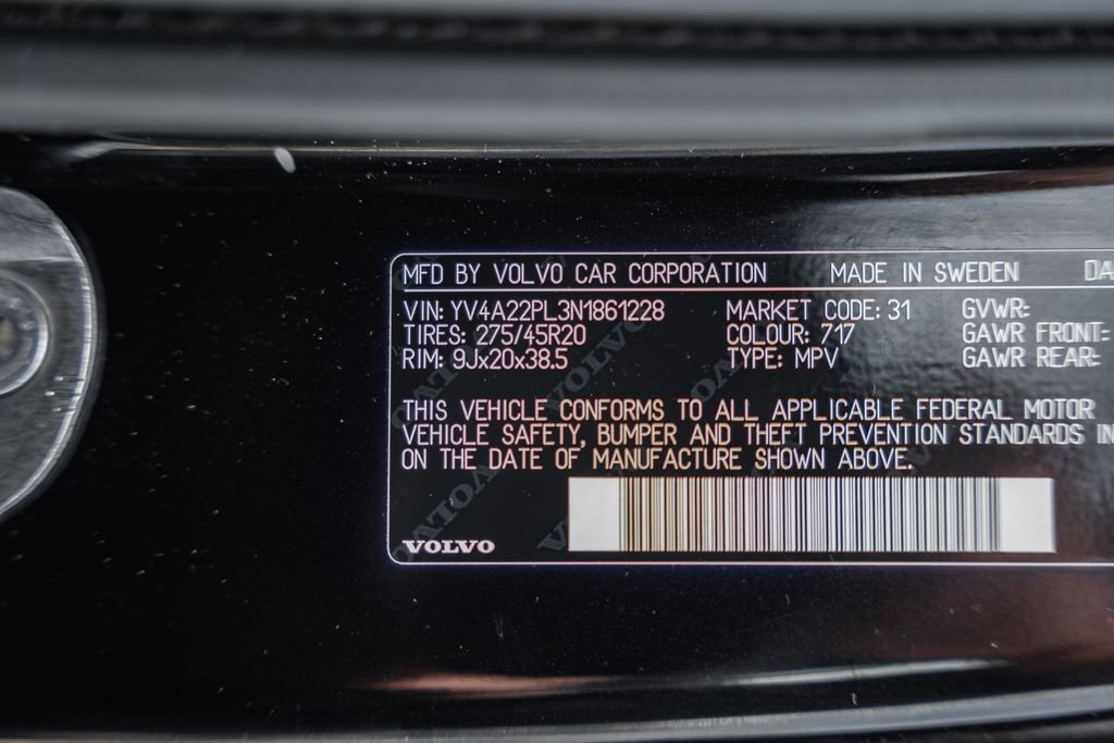 Used 2022 Volvo XC90 T6 Inscription w/ Climate Package image 35