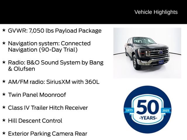 Used 2021 Ford F150 Lariat w/ Equipment Group 502A High image 11