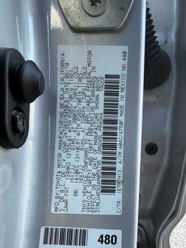 Used 2010 Toyota Tacoma 4x4 Double Cab image 26