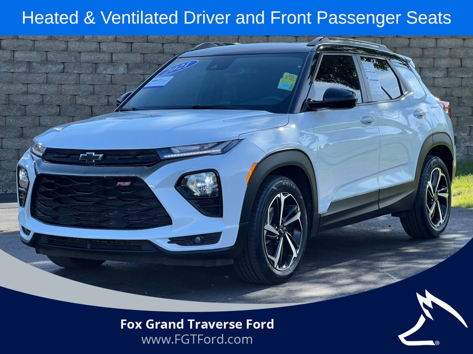 Used 2021 Chevrolet TrailBlazer RS w/ Sun and Liftgate Package