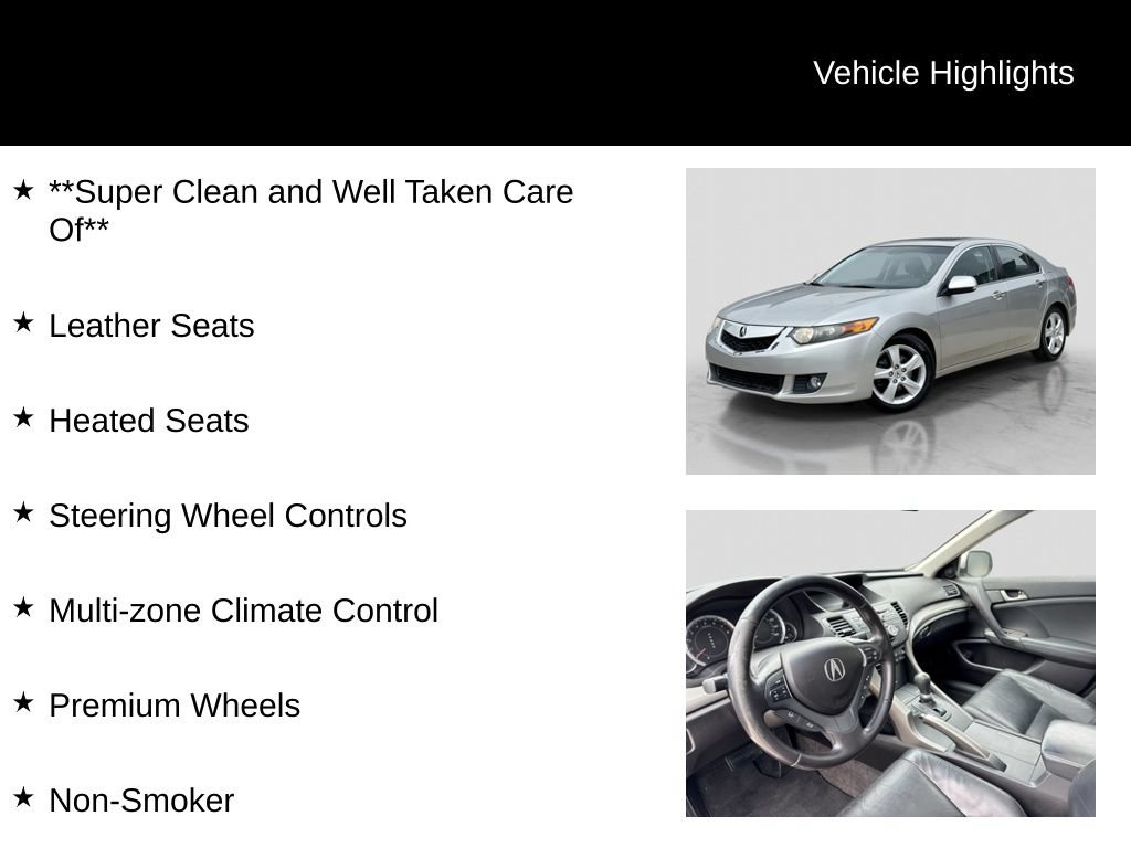 Used 2010 Acura TSX Sedan FWD image 5