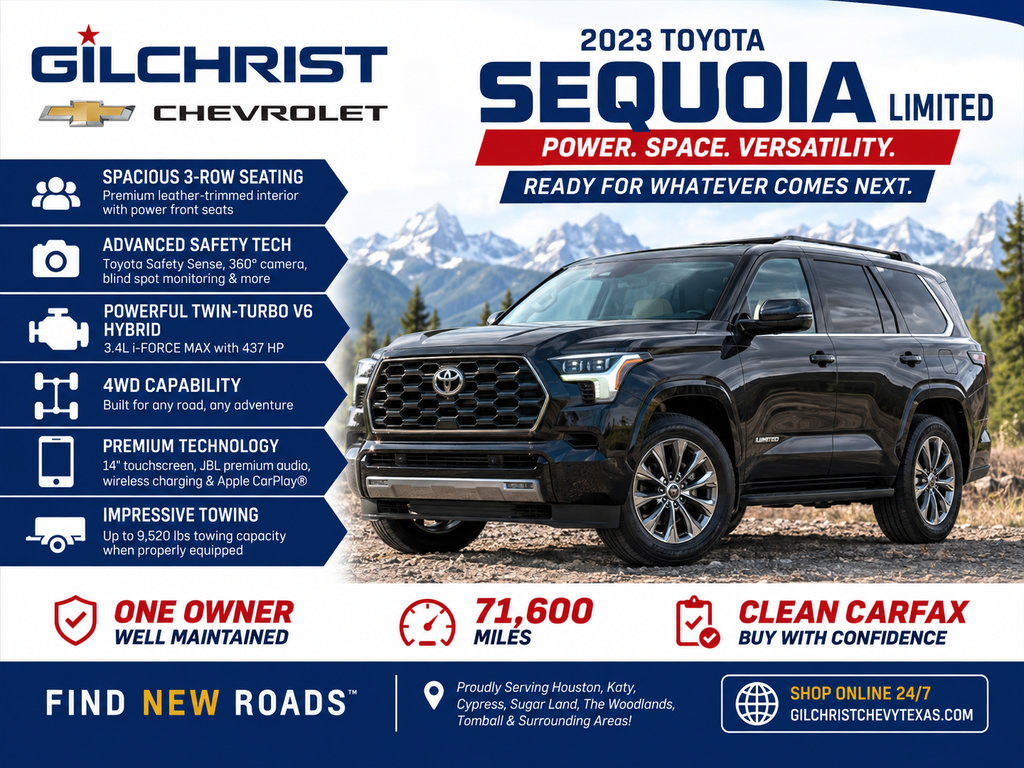 Used 2023 Toyota Sequoia Limited AWD/4WD video 2