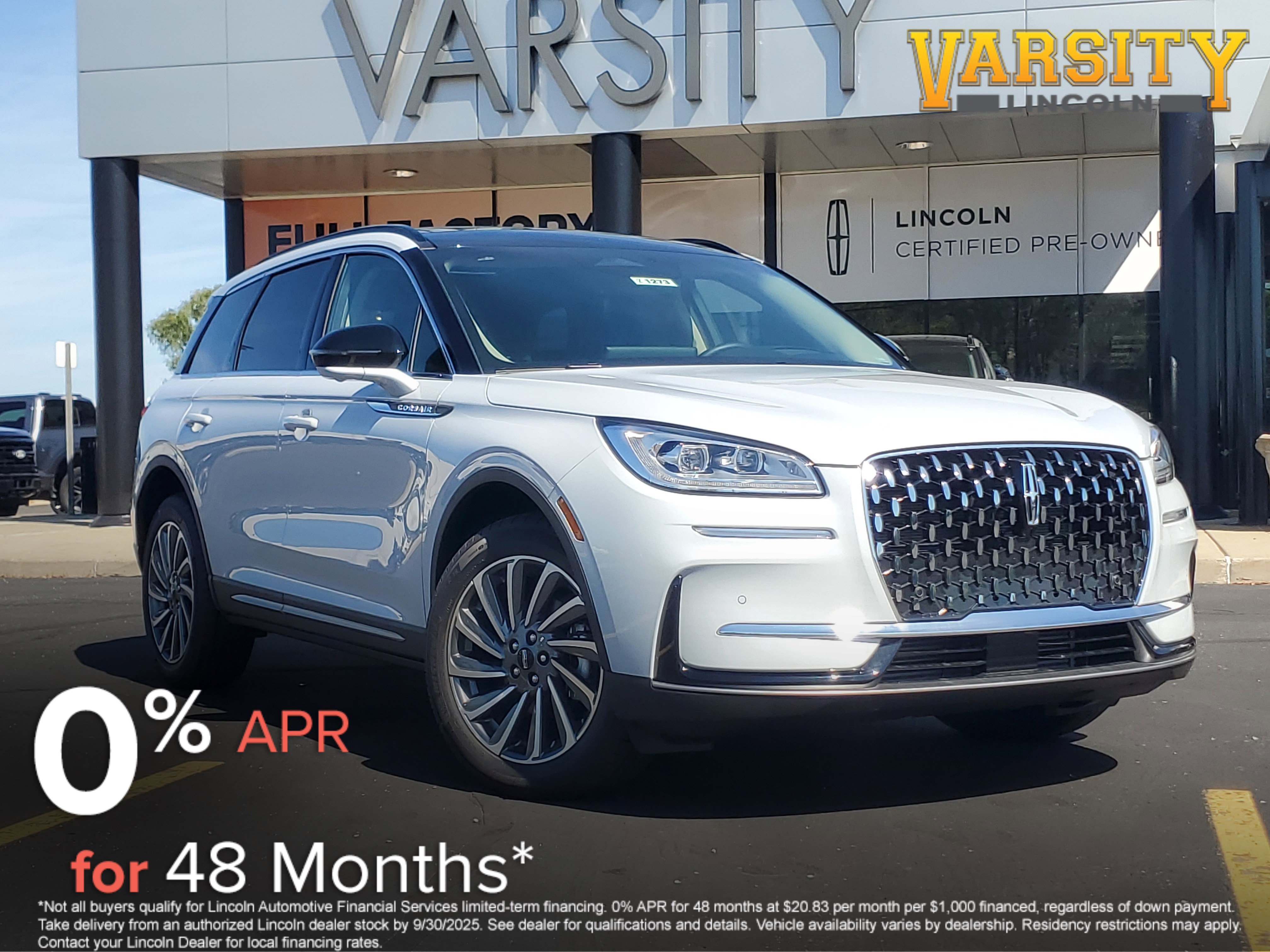 New 2025 Lincoln Corsair Reserve w/ Equipment Group 202A