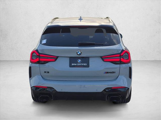 Certified 2024 BMW X3 M40i w/ Parking Assistance Package AWD/4WD image 7