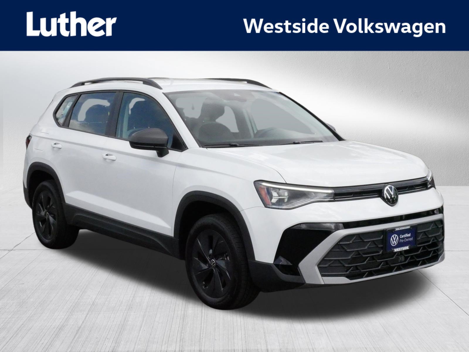 Certified 2025 Volkswagen Taos S FWD image 1