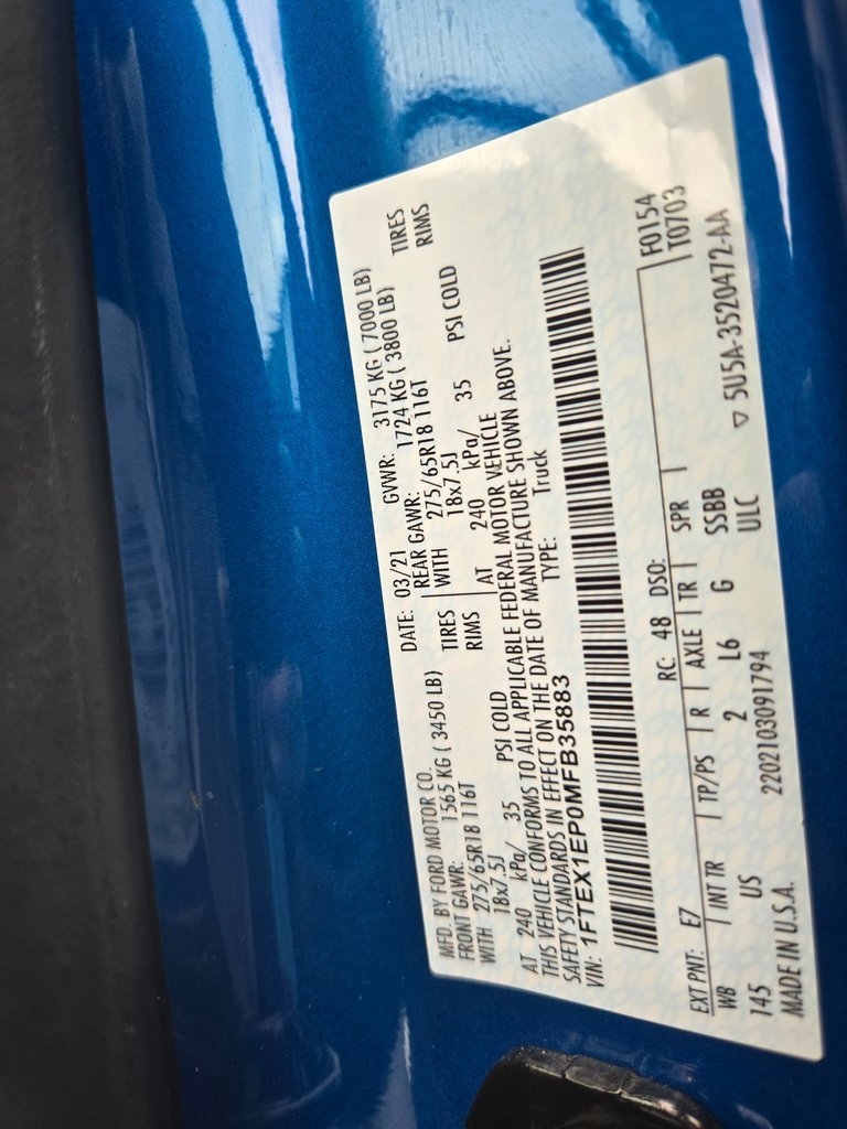 Used 2021 Ford F150 XLT w/ Equipment Group 302A High image 12